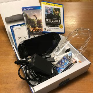 ソニー(SONY)のPSVita 本体　PCH-1100 AA01 チャコールブラック(携帯用ゲーム機本体)