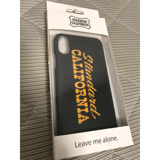 スタンダードカリフォルニア(STANDARD CALIFORNIA)のスタンダードカルフォリニア iPhoneケース 新品未使用(iPhoneケース)