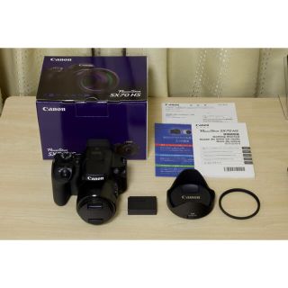 キヤノン(Canon)のcanon PowerShot SX70 HS 美品(コンパクトデジタルカメラ)