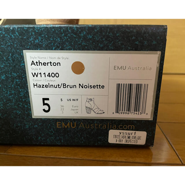 EMU(エミュー)のオシャレな貴女へ❗【emu】ATHERTON レザーグラディエーターサンダル レディースの靴/シューズ(サンダル)の商品写真