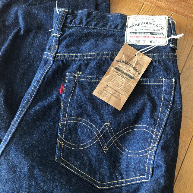 WAREHOUSE(ウエアハウス)の【新品】定価19800円　ウエアハウス   2ND-HAND 70501XX メンズのパンツ(デニム/ジーンズ)の商品写真