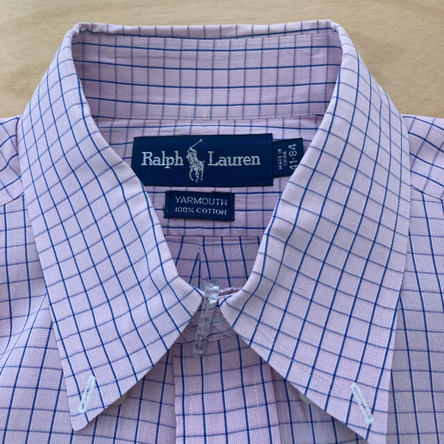 Ralph Lauren(ラルフローレン)のRalph ラルフローレン シャツ 41-84 ピンクチェック  メンズのトップス(シャツ)の商品写真