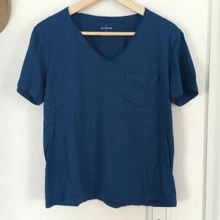 ステュディオス(STUDIOUS)のSTUDIOUS ブルーＴシャツ(Tシャツ/カットソー(半袖/袖なし))