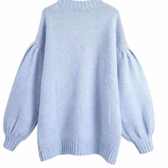 Zara バルーンスリーブ ニットカーディガンの通販 By Herb S Shop ザラならラクマ