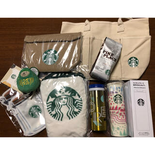 スターバックスコーヒー(Starbucks Coffee)のスターバックス　福袋　2021  9点セット(コーヒー)