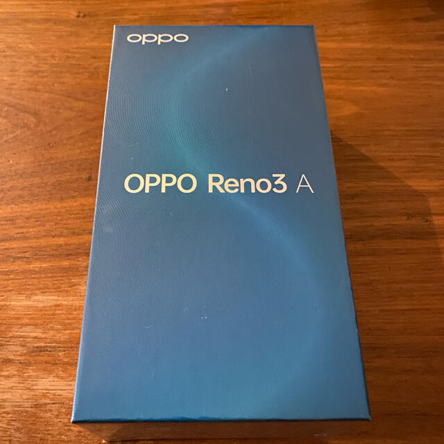【新品未使用】OPPO Reno3A ブラック　SIMロック解除済み
