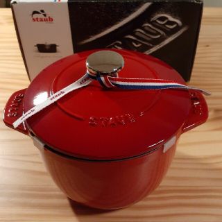 ストウブ(STAUB)の★あひるちゃん様専用★【新品未使用】ストウブ　ラ・ココットde GOHAN M♪(鍋/フライパン)