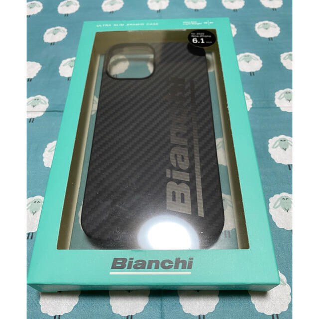 Bianchi(ビアンキ)の🔵【iPhone 12/12Pro】Bianchi 超軽量ケース スマホ/家電/カメラのスマホアクセサリー(iPhoneケース)の商品写真