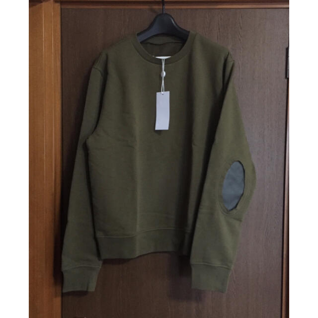 48新品 メゾン マルジェラ メンズ エルボーパッチ スウェット シャツ