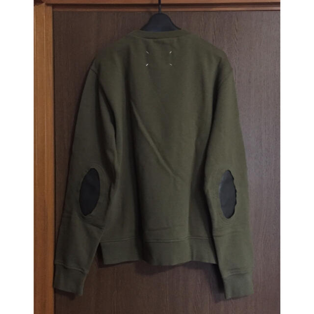 48新品 メゾン マルジェラ メンズ エルボーパッチ スウェット シャツ