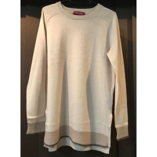 マックスマーラ(Max Mara)のMax Mara カシミヤ混薄手ニット(ニット/セーター)