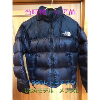 ザノースフェイス(THE NORTH FACE)のTHE NORTH FACE NUPTSE ヌプシ ダウンジャケット黒(ダウンジャケット)