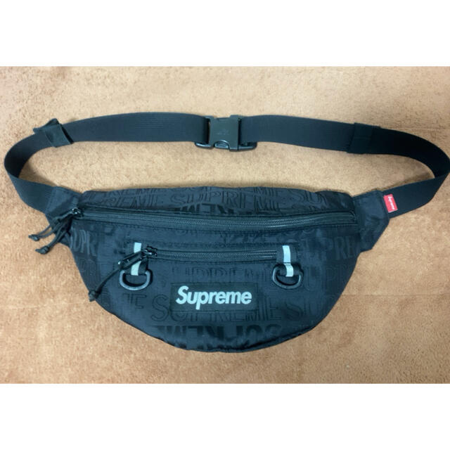 supreme Waist Bag 19ss black