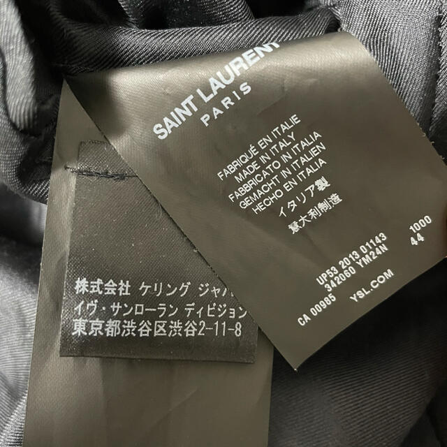 Saint Laurent - ☆分割用1/2☆saint laurent paris セットアップ 44の