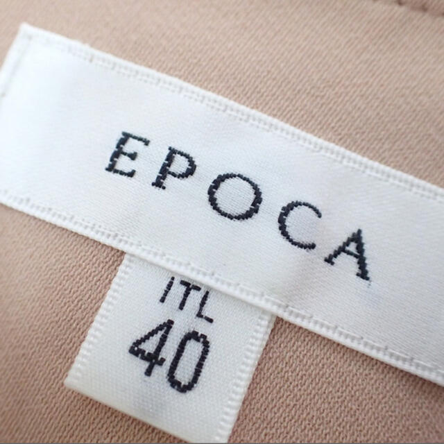 のタグは⑱ EPOCA ピンク レディース の通販 by fuwa's shop｜エポカならラクマ - EPOCAエポカ ボタニカルレース プリーツワンピース40 ません