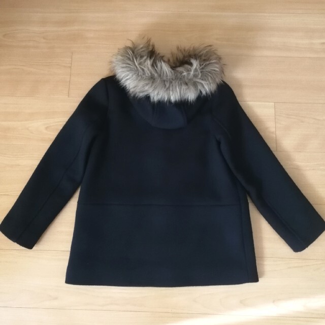 ZARA KIDS(ザラキッズ)のzara ウールコート　ネイビー　11-12years 152cm キッズ/ベビー/マタニティのキッズ服女の子用(90cm~)(ジャケット/上着)の商品写真