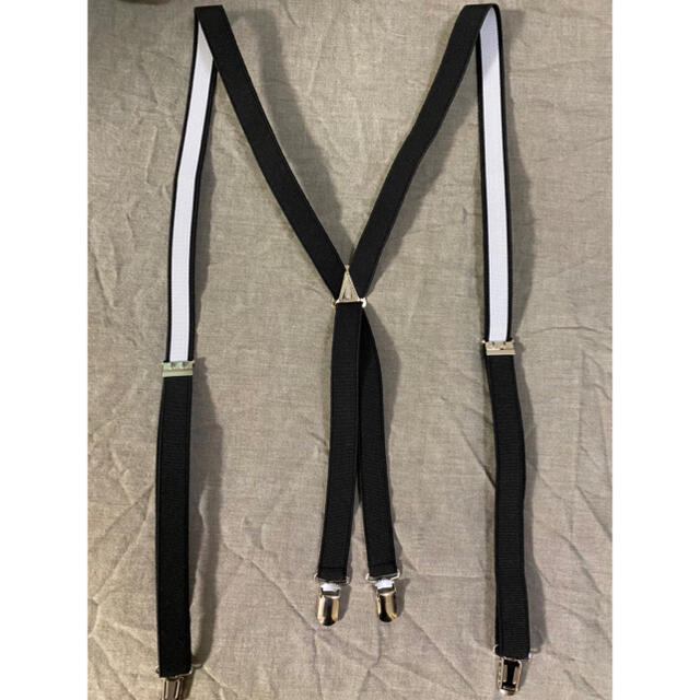 新郎 結婚式タキシード備品(サスペンダー、手袋、カフス、ハンカチ、アームバンド) 2