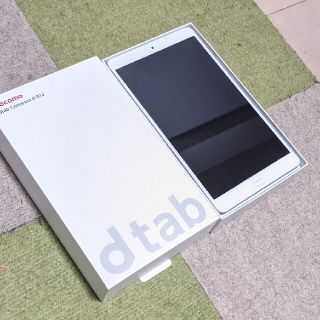 エヌティティドコモ(NTTdocomo)のdtab compact d-01j(タブレット)