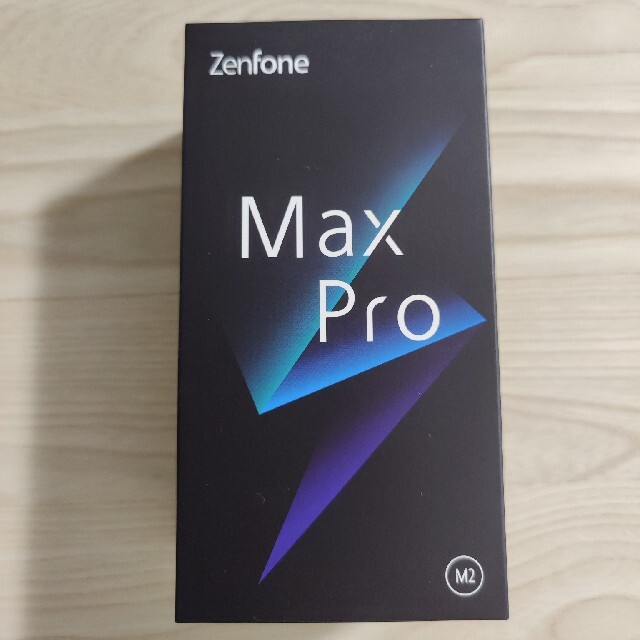 【新品未使用】ZenFone Max Pro（M2） ミッドナイトブルー
