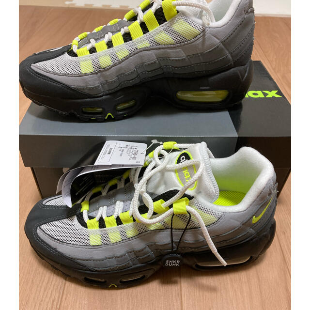 新品未使用　airmax 95 2020 OG イエローグラデ 23cm