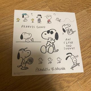 ピーナッツ(PEANUTS)のUNIQLO　ピーナッツ×長場雄　スペシャルステッカー　スヌーピー(キャラクターグッズ)