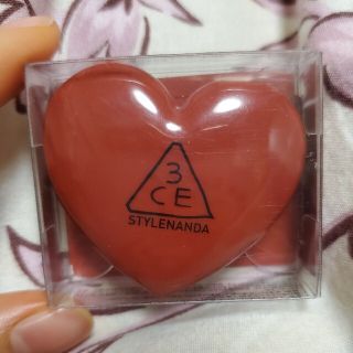 3ce - €€ 3CE ハートポットリップ #BRICK RED リップバームの通販 by