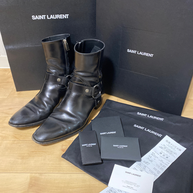 流行 Saint Laurent - サンローラン リングブーツ 41 ブーツ - aatsp