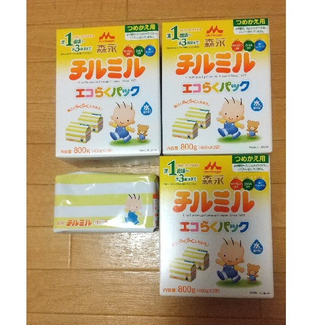 森永 チルミル エコらくパック 400g つめかえ用 - www.hug.business