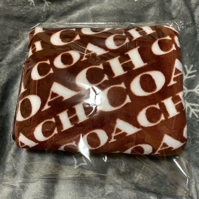 COACH(コーチ)の☆非売品☆ ノベルティ　COACH コーチ　ブランケット インテリア/住まい/日用品のインテリア/住まい/日用品 その他(その他)の商品写真