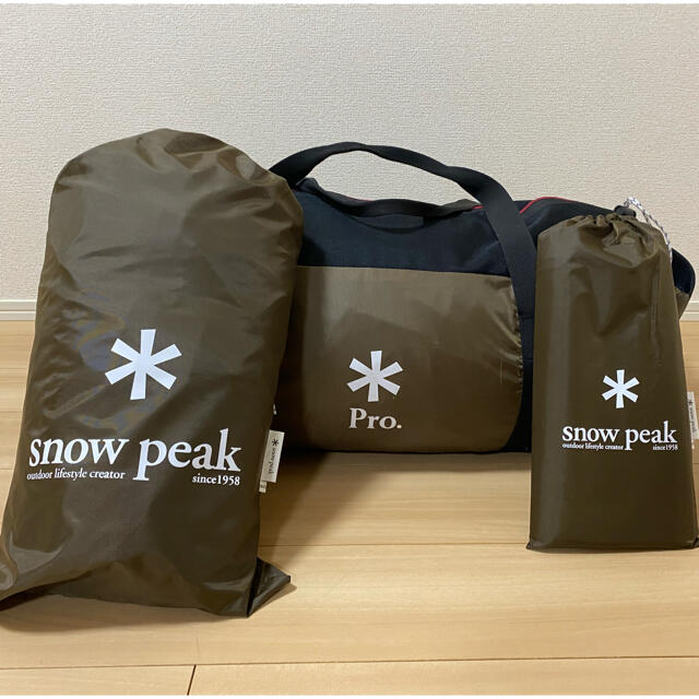Snow Peak - リビングシェルS.pro・インナールーム・インナールームグランドシートセット