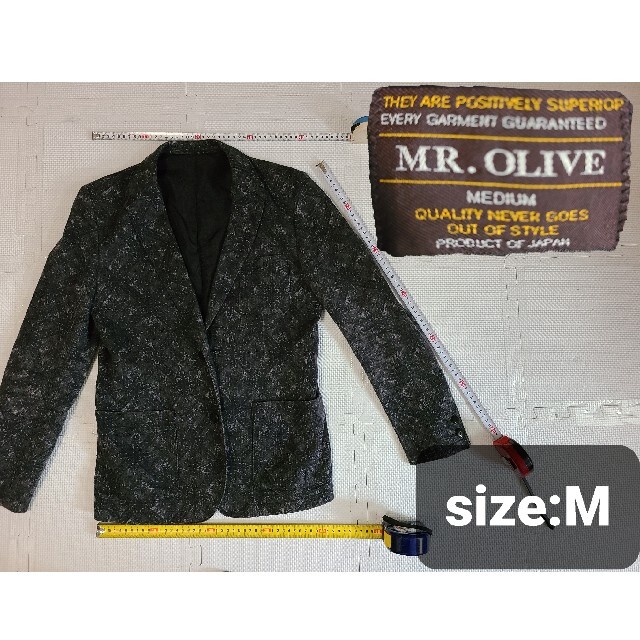 size:M ミスターオリーブ テーラードジャケット size:M ミスターオリーブ テーラードジャケット