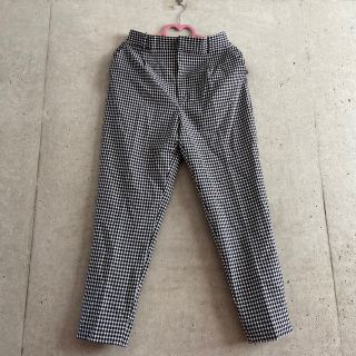 ザラ(ZARA)の★ザラ★白黒 ギンガムチェック パンツ EU38サイズ 11号 新品(その他)