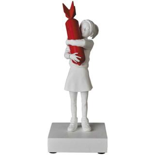 メディコムトイ(MEDICOM TOY)のBANKSY BOMB HUGGER RED BOMB VER. バンクシー(その他)