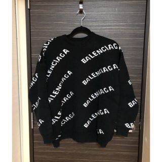 バレンシアガ(Balenciaga)のバレンシアガ　ロゴニット(ニット/セーター)