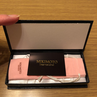 ミキモト(MIKIMOTO)の新品、未使用　ミキモト　ミニ鏡とリップブラシセット(コフレ/メイクアップセット)