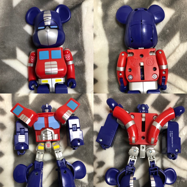 BE@RBRICK✖️OPTIMUS PRIME transform