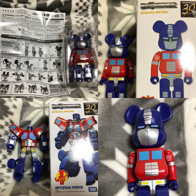 BE@RBRICK✖️OPTIMUS PRIME transform