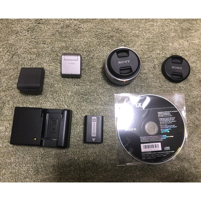 SONY(ソニー)のSONY NEX−5 NEX-5D(B) スマホ/家電/カメラのカメラ(ミラーレス一眼)の商品写真