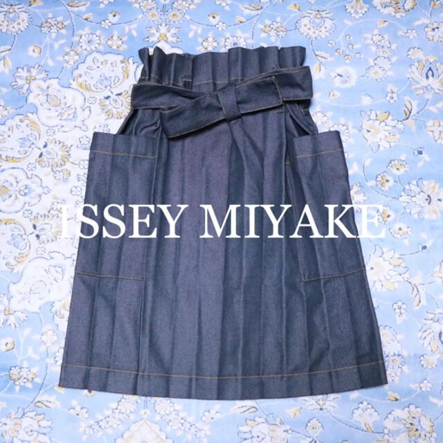 低価格の ISSEY MIYAKE me デニムライク プリーツスカート | www