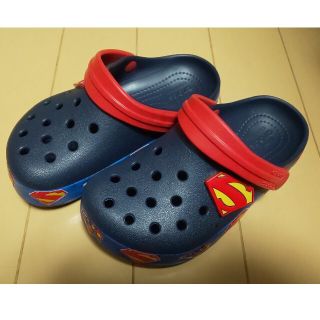 クロックス(crocs)のcrocs サンダル スーパーマン 17.5(サンダル)