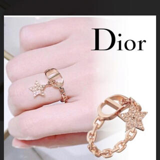Dior クリスチャンディオール　リング　指輪　パール　スター　星