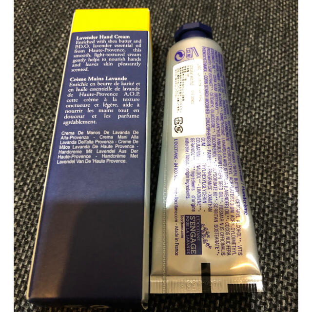 L'OCCITANE(ロクシタン)の【新品】ロクシタン　ラベンダー　ハンドクリーム　30ml コスメ/美容のボディケア(ハンドクリーム)の商品写真