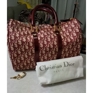 クリスチャンディオール(Christian Dior)のディオール＊トロッター柄 ﾐﾆボストンバック(ボストンバッグ)