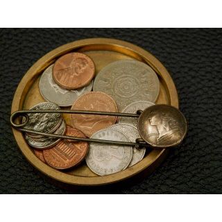 ＃B20　France Coin Brooch(ブローチ/コサージュ)