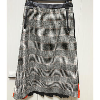 トゥモローランド(TOMORROWLAND)のCANAL JEAN購入 プリーツスカート(ひざ丈スカート)