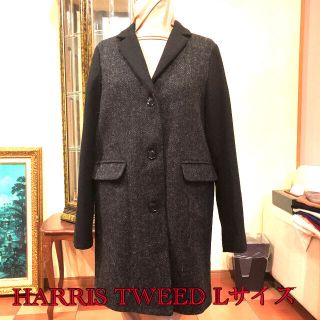 ハリスツイード(Harris Tweed)のみや様専用❤️チェスターコート、暖かパンツ2点おまとめ(チェスターコート)