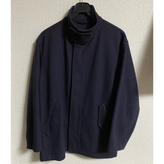 コモリ(COMOLI)のCOMOLI コモリ フェルトン ZIP ブルゾン ネイビー(ブルゾン)