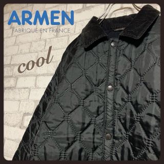 アーメン(ARMEN)の【トレンド】ARMEN アーメン/キルティングジャケット コート ポーランド製(ダウンジャケット)