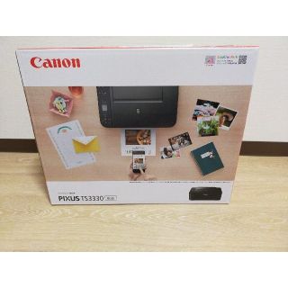 キヤノン(Canon)のCanon PIXUS TS3330 BLACK 新品未開封 キャノン ピクサス(PC周辺機器)