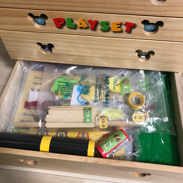 レッツプレイ お道具　工作キット　おもちゃ　dwe ディズニー英語システム